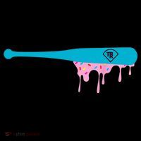 Baseball Bat With Sprinkles Drip Women's Hoodie thumb 2