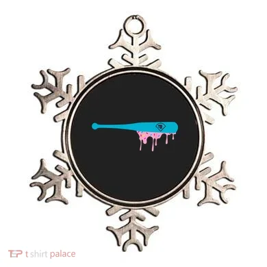 Baseball Bat With Sprinkles Drip Ornament