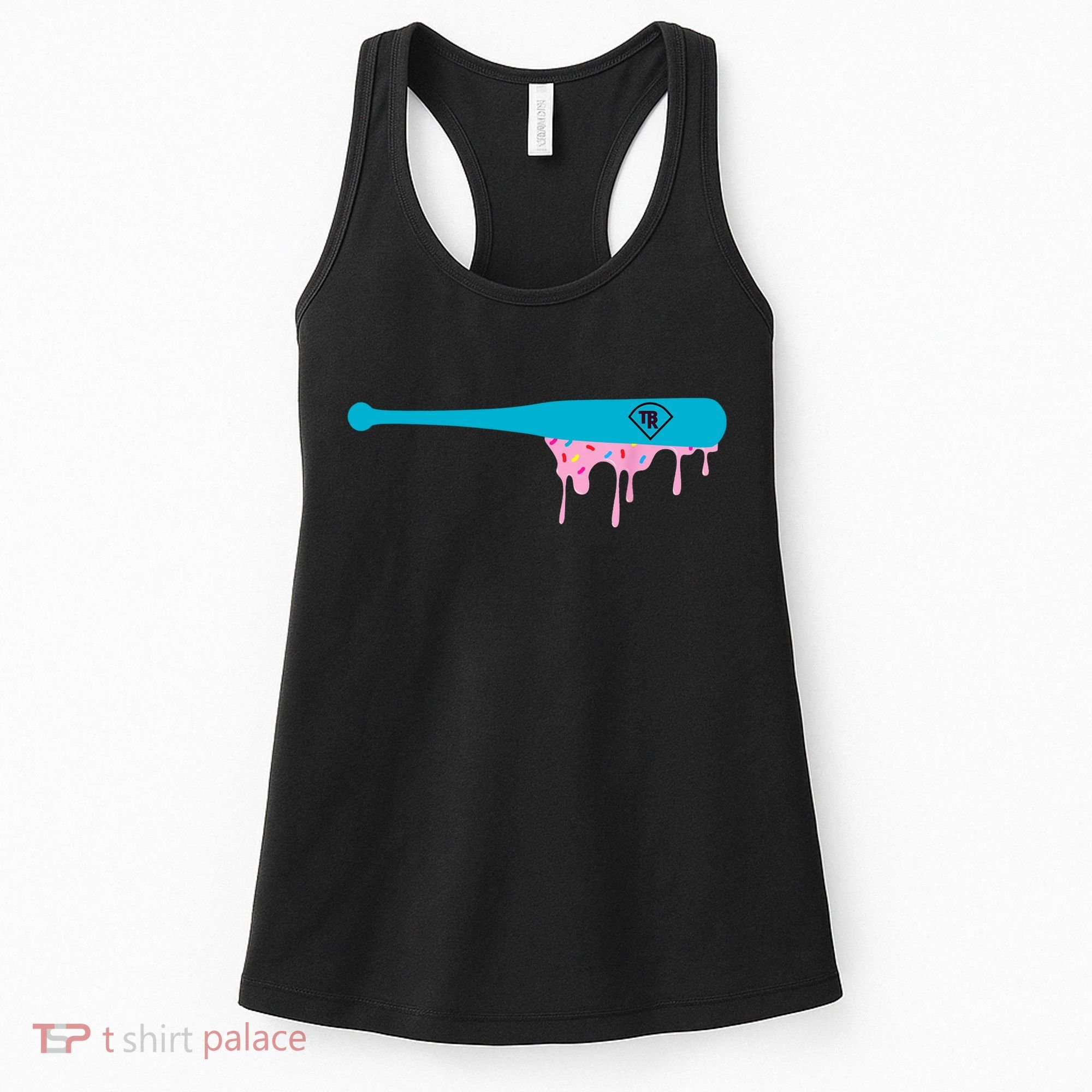 Baseball Bat With Sprinkles Drip Women's Tank Top