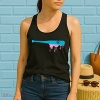 Baseball Bat With Sprinkles Drip Women's Tank Top thumb 2