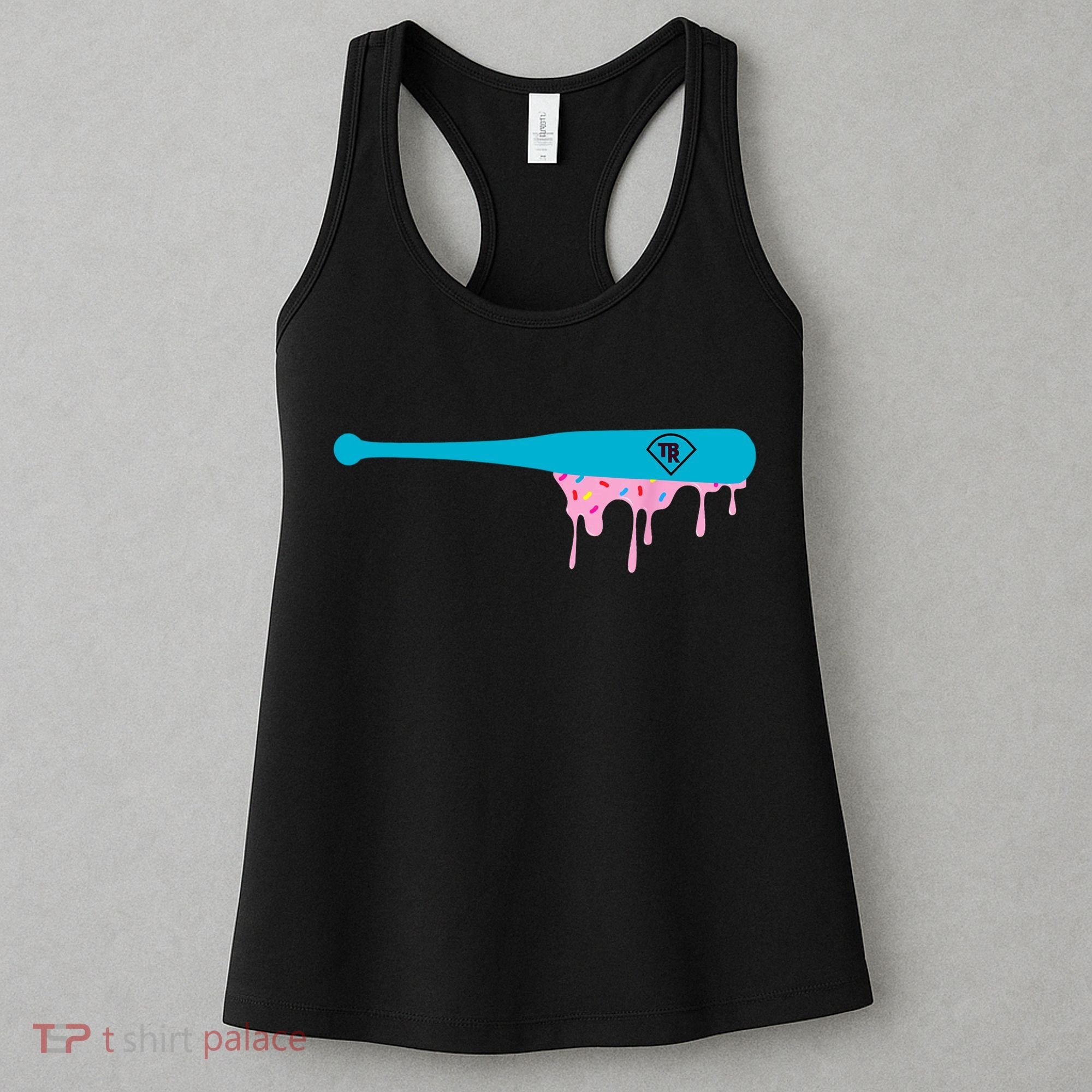 Baseball Bat With Sprinkles Drip Women's Tank Top