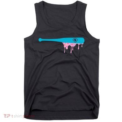 Baseball Bat With Sprinkles Drip Tank Top