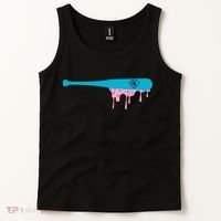 Baseball Bat With Sprinkles Drip Tank Top thumb 2