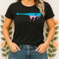 Baseball Bat With Sprinkles Drip Women's T-Shirt thumb 2