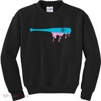 Baseball Bat With Sprinkles Drip Kids Sweatshirt thumb 0
