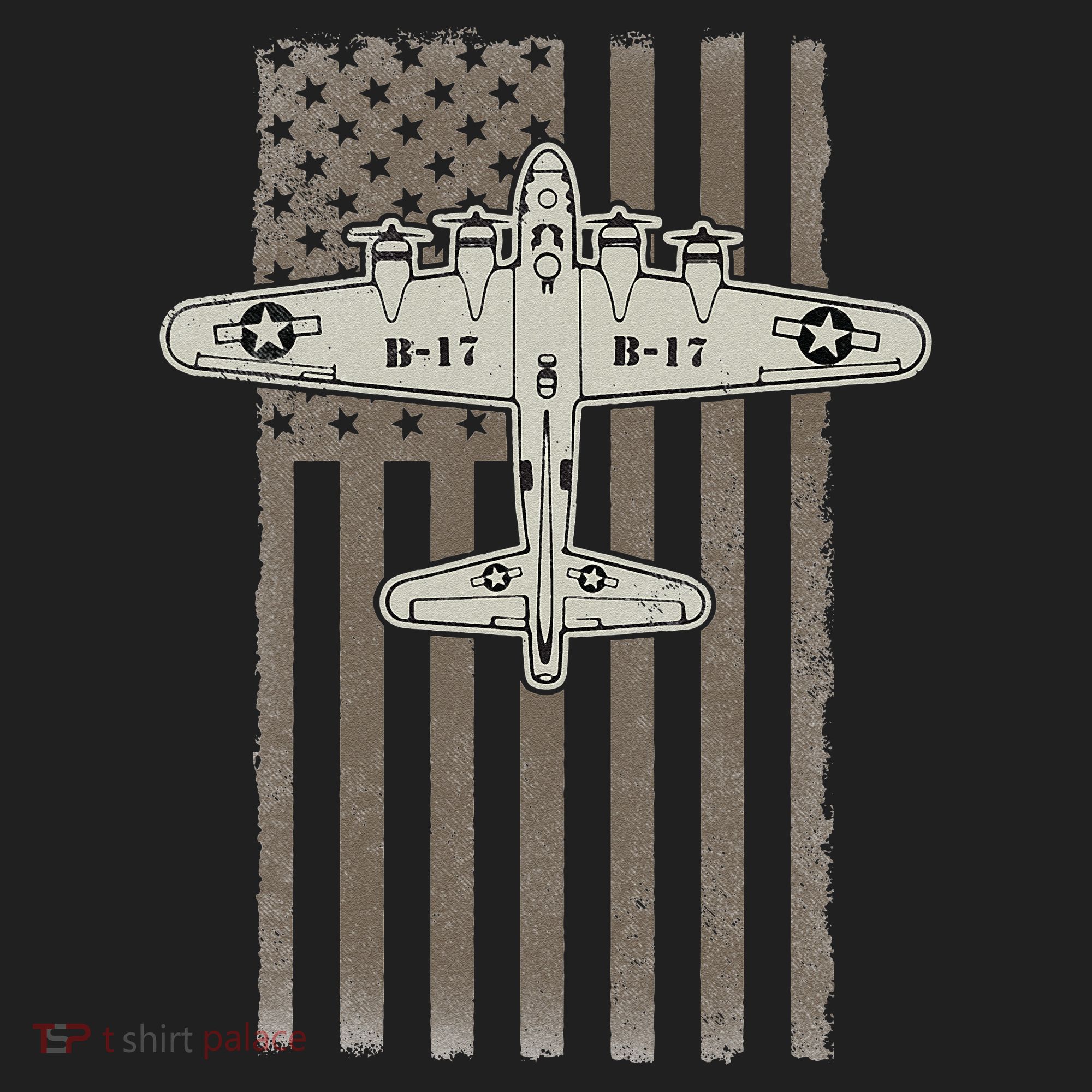 B17 Bomber WW2 Plane Aircraft USA Flag Veteran Pilot Gift Women's Sweatshirt