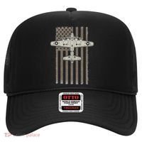 B17 Bomber WW2 Plane Aircraft USA Flag Veteran Pilot Gift Hat thumb 0
