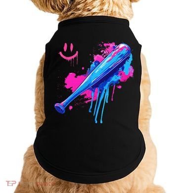 Baseball Bat With Sprinkles Drip Doggie Tank