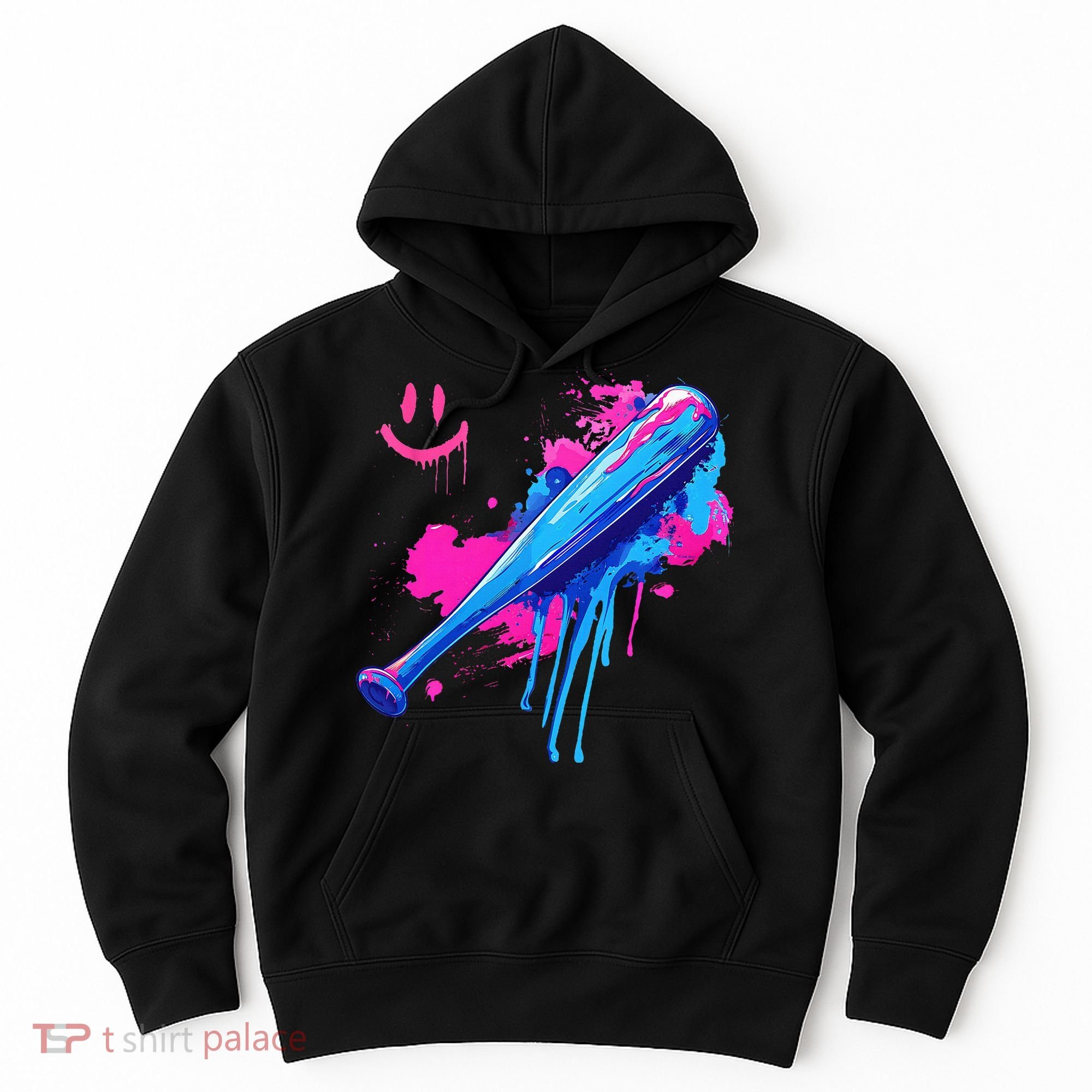 Baseball Bat With Sprinkles Drip Hoodie
