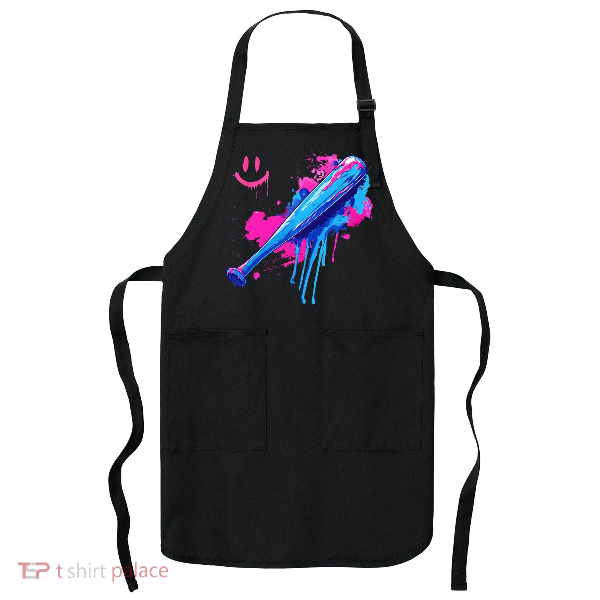 Baseball Bat With Sprinkles Drip Apron