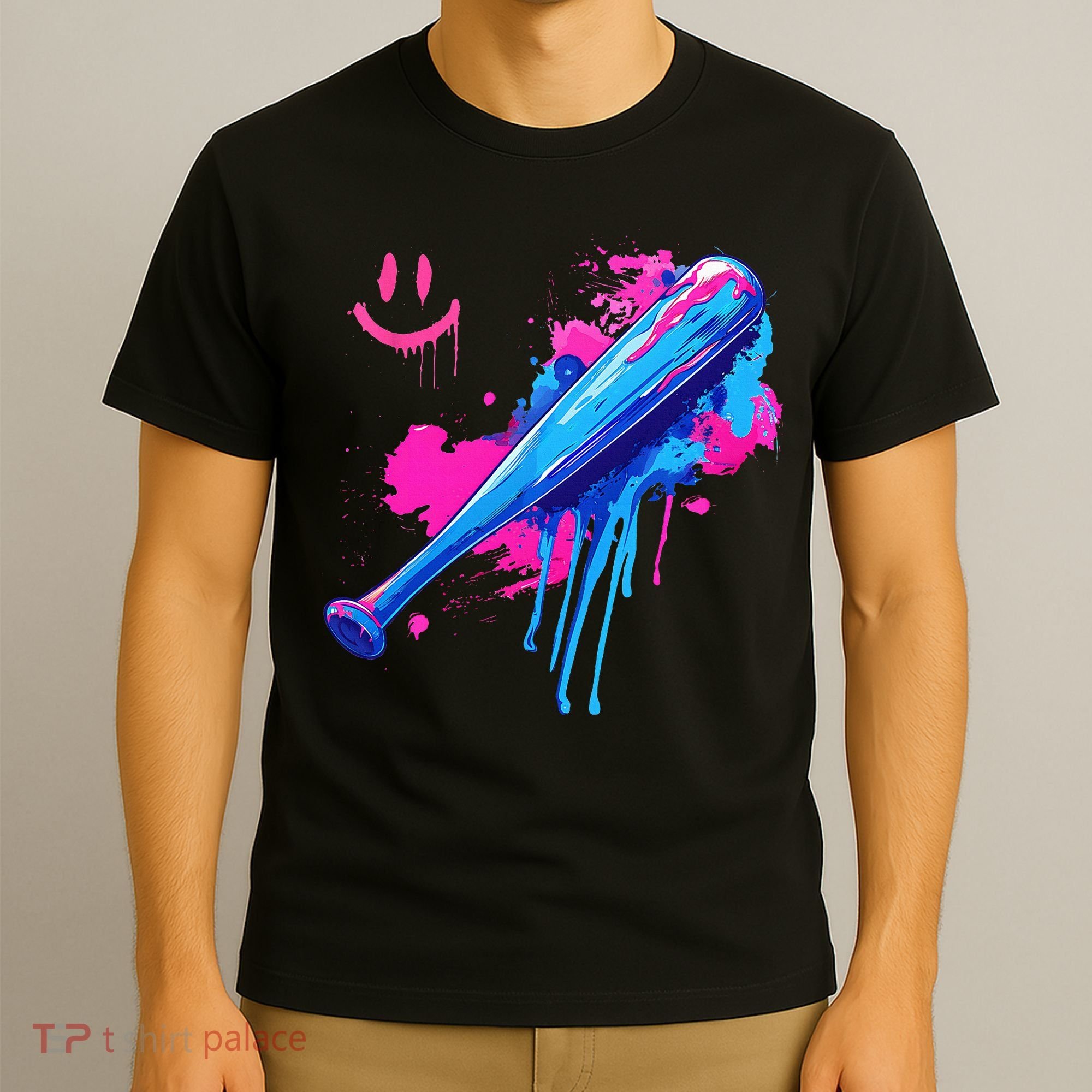 Baseball Bat With Sprinkles Drip T-Shirt