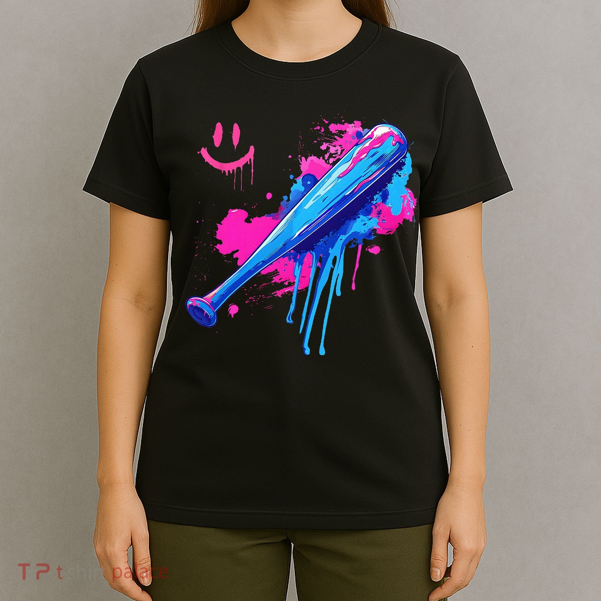Baseball Bat With Sprinkles Drip T-Shirt