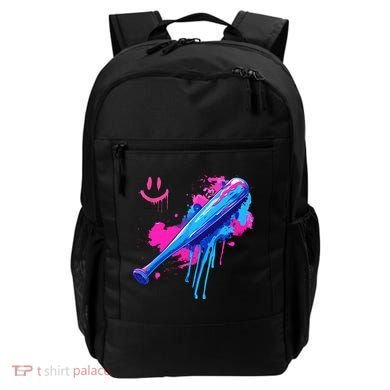 Baseball Bat With Sprinkles Drip Backpack