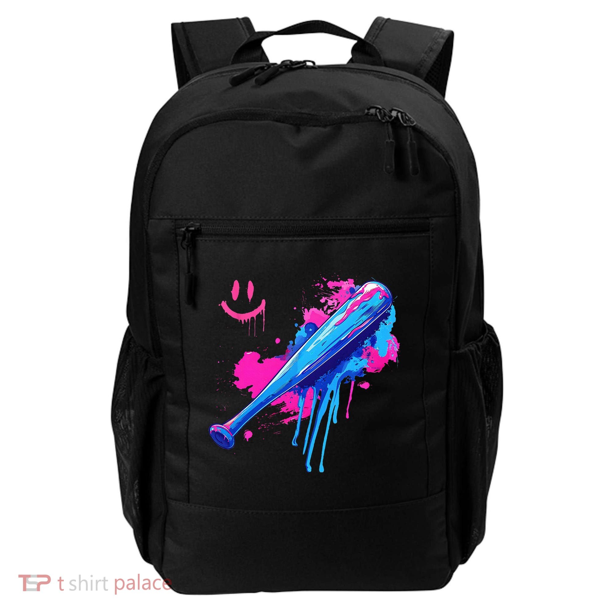 Baseball Bat With Sprinkles Drip Backpack