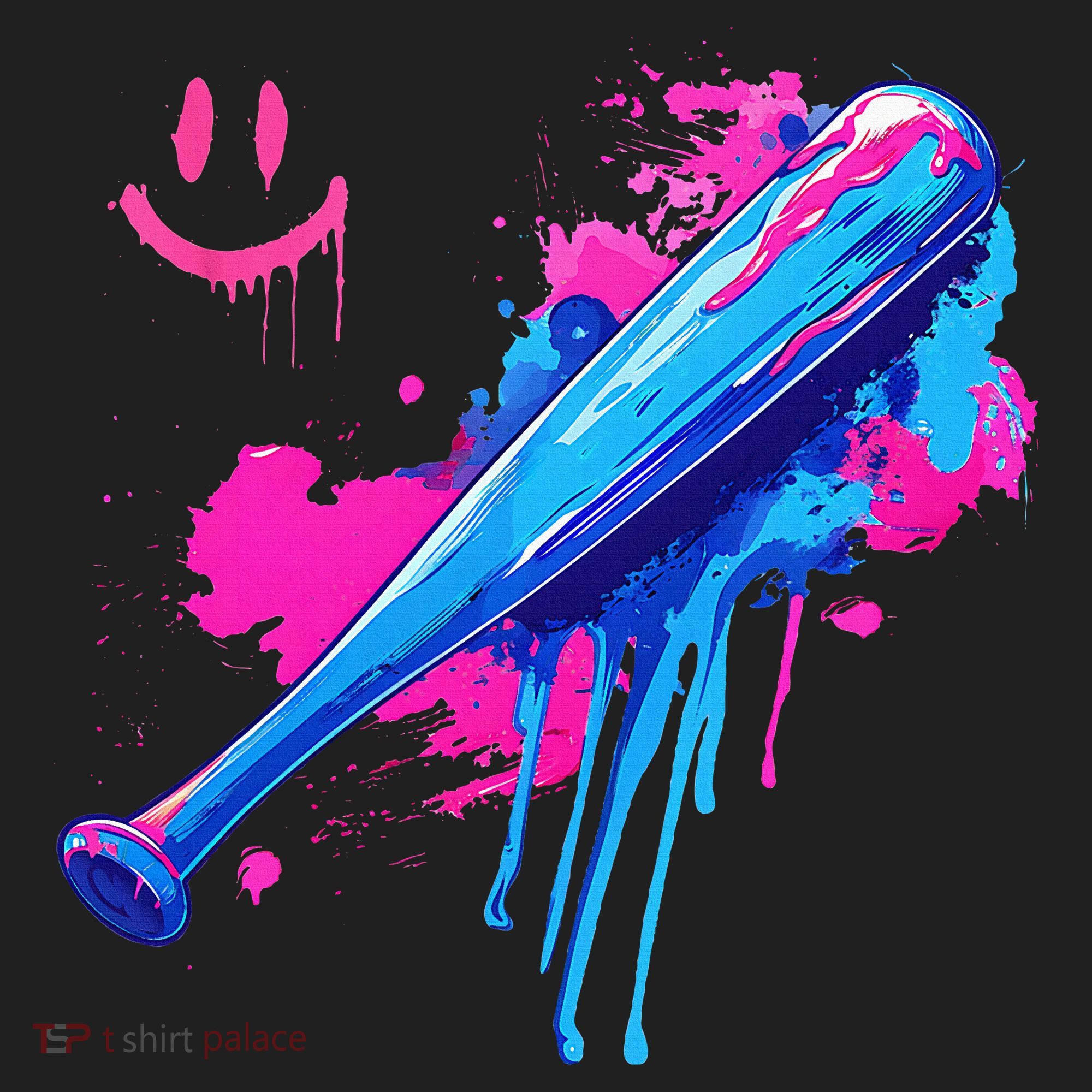 Baseball Bat With Sprinkles Drip Beanie