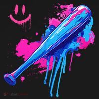 Baseball Bat With Sprinkles Drip Pajama Set thumb 2