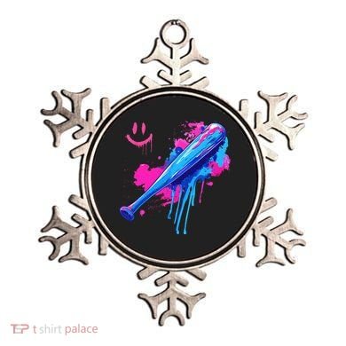 Baseball Bat With Sprinkles Drip Ornament
