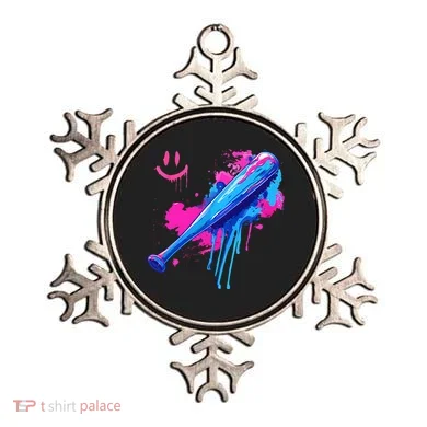 Baseball Bat With Sprinkles Drip Ornament