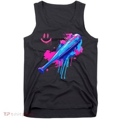 Baseball Bat With Sprinkles Drip Tank Top