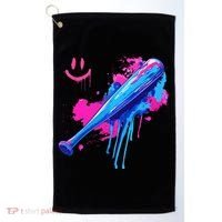 Baseball Bat With Sprinkles Drip Golf Towel thumb 0