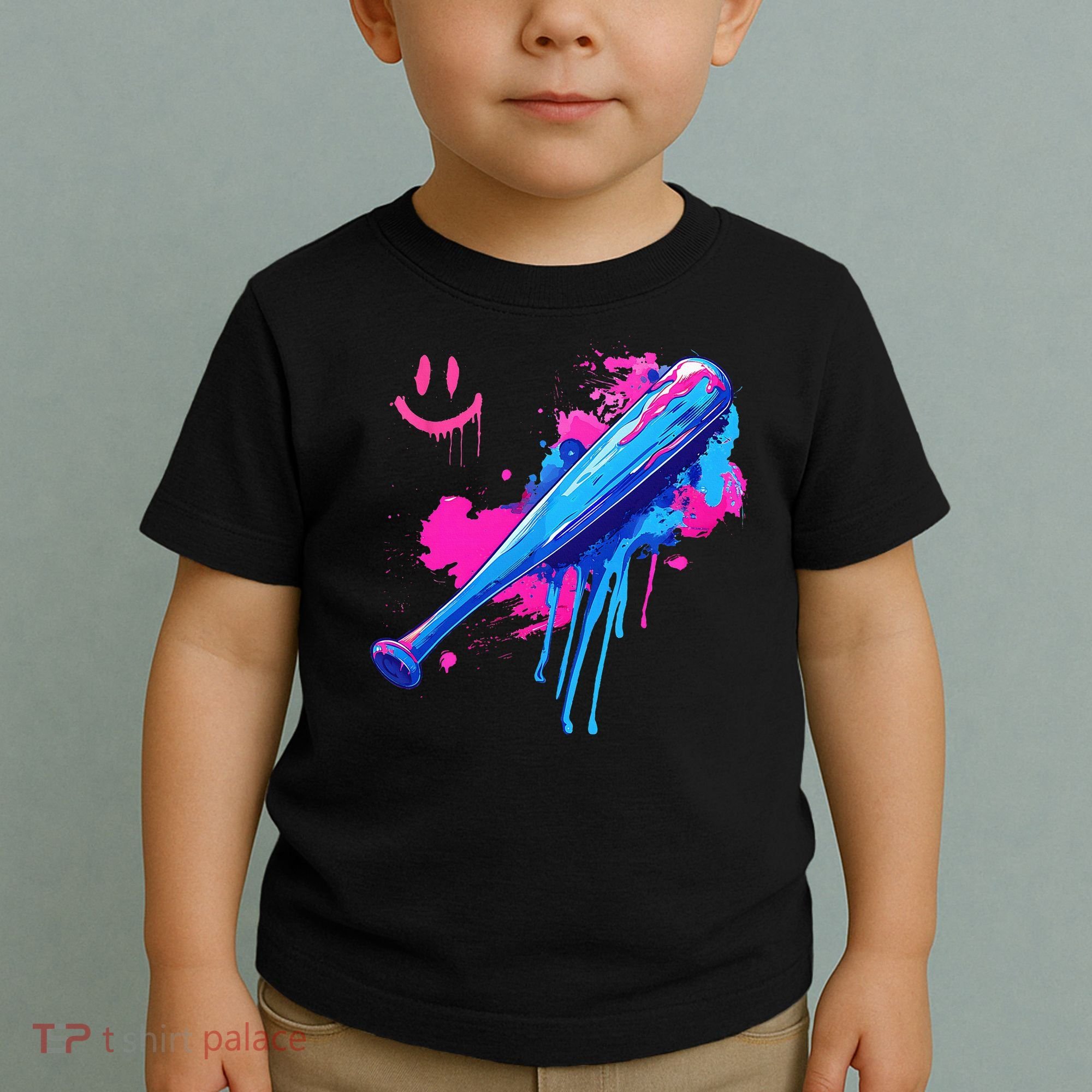 Baseball Bat With Sprinkles Drip Toddler T-Shirt