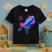 Baseball Bat With Sprinkles Drip Toddler T-Shirt thumb 3