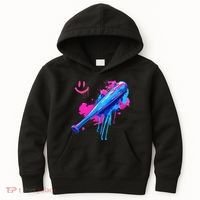 Baseball Bat With Sprinkles Drip Kids Hoodie thumb 0