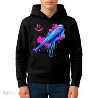 Baseball Bat With Sprinkles Drip Kids Hoodie thumb 4