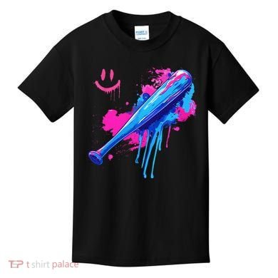 Baseball Bat With Sprinkles Drip Kids T-Shirt