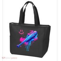 Baseball Bat With Sprinkles Drip Tote Bag thumb 3