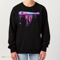 Baseball Bat With Sprinkles Drip Women's Sweatshirt thumb 0