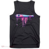 Baseball Bat With Sprinkles Drip Tank Top thumb 0