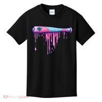 Baseball Bat With Sprinkles Drip Kids T-Shirt thumb 0