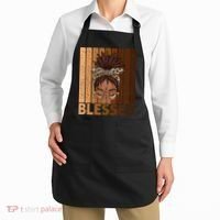 Blessed Black Woman Praying African American Christian  Apron thumb 2
