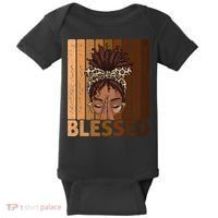 Blessed Black Woman Praying African American Christian  Baby Bodysuit thumb 0