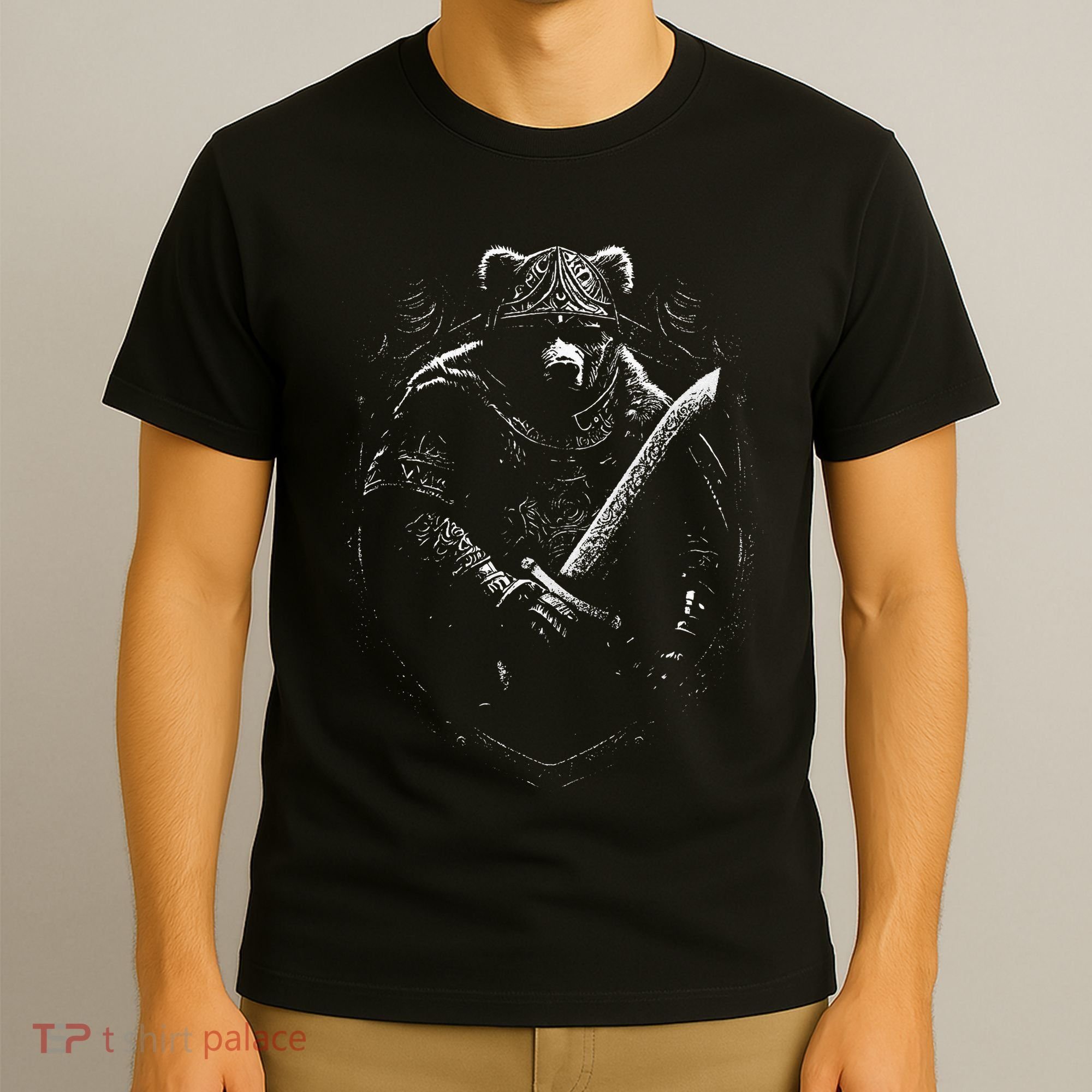 Berserker Bear Warrior Odin Norse Mythology Vikings T-Shirt