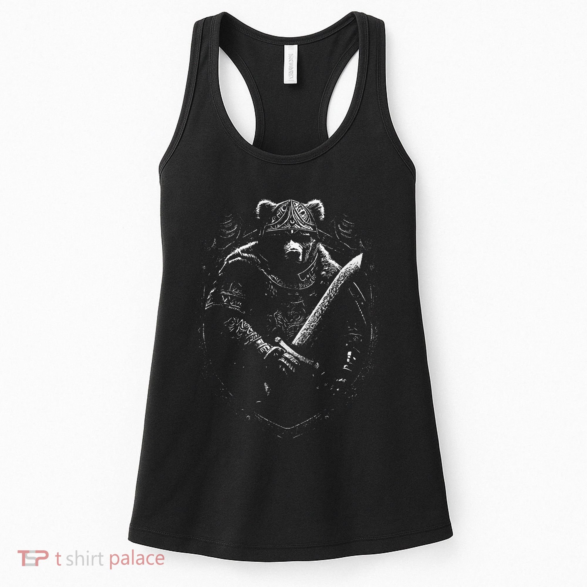Berserker Bear Warrior Odin Norse Mythology Vikings Women's Tank Top