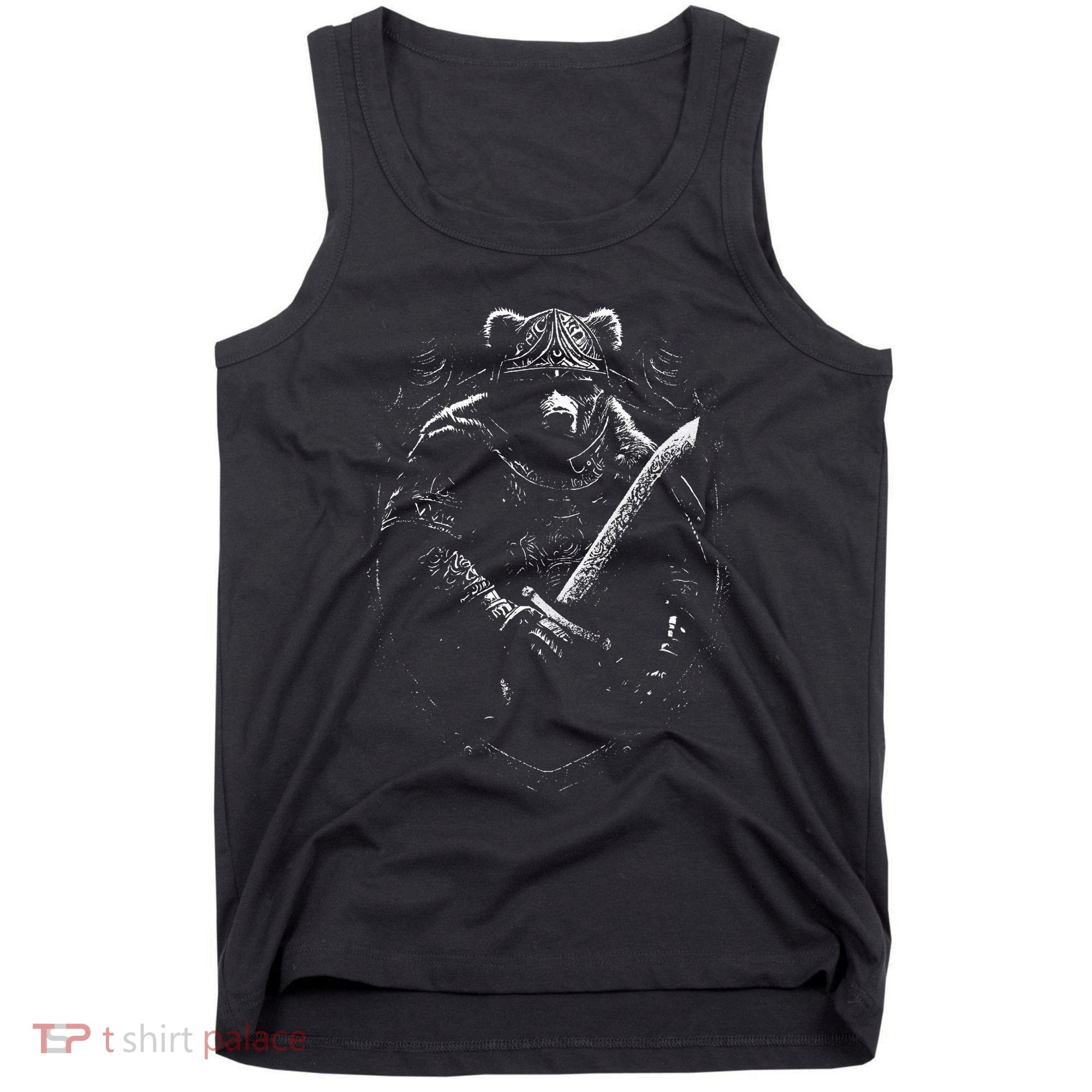 Berserker Bear Warrior Odin Norse Mythology Vikings Tank Top