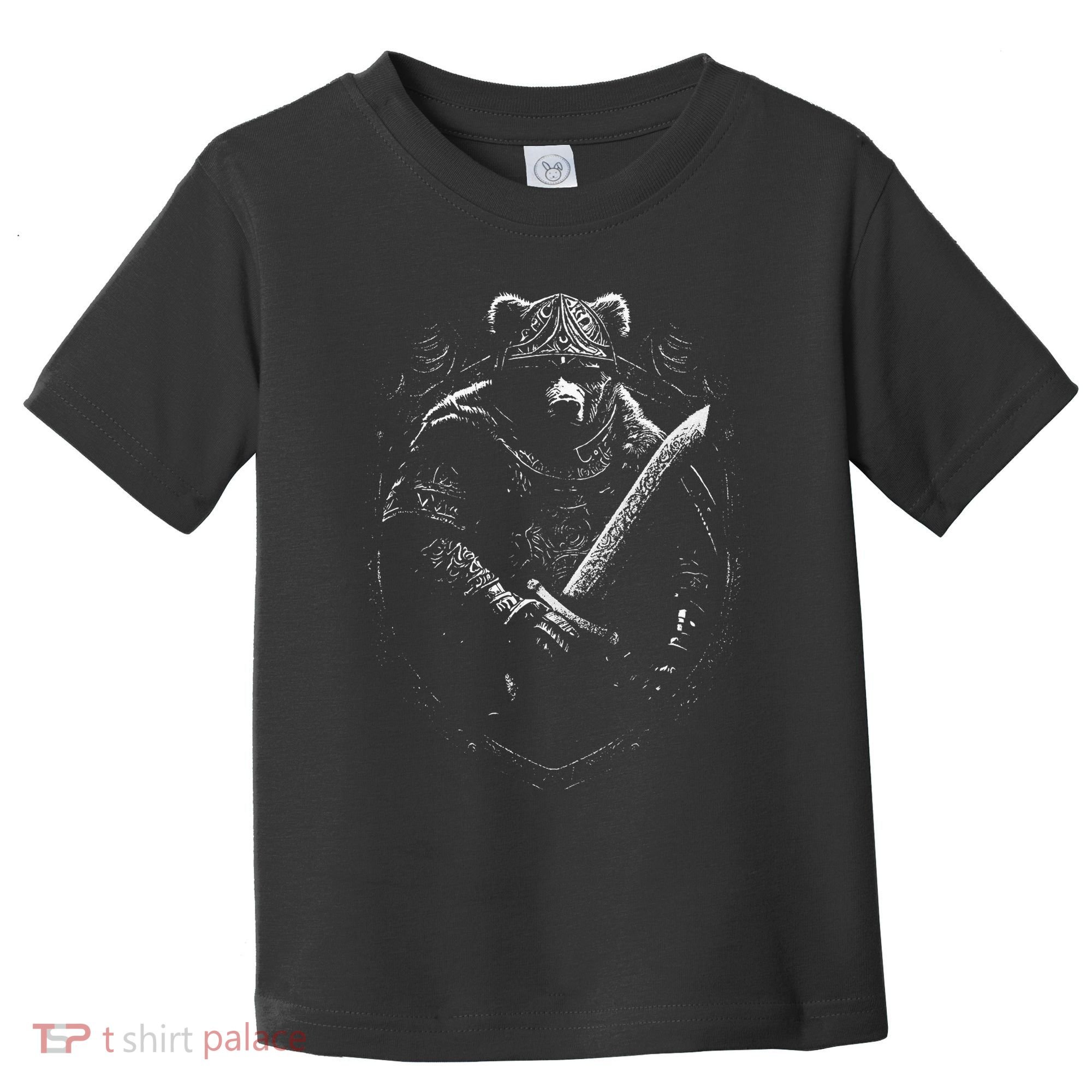 Berserker Bear Warrior Odin Norse Mythology Vikings Toddler T-Shirt