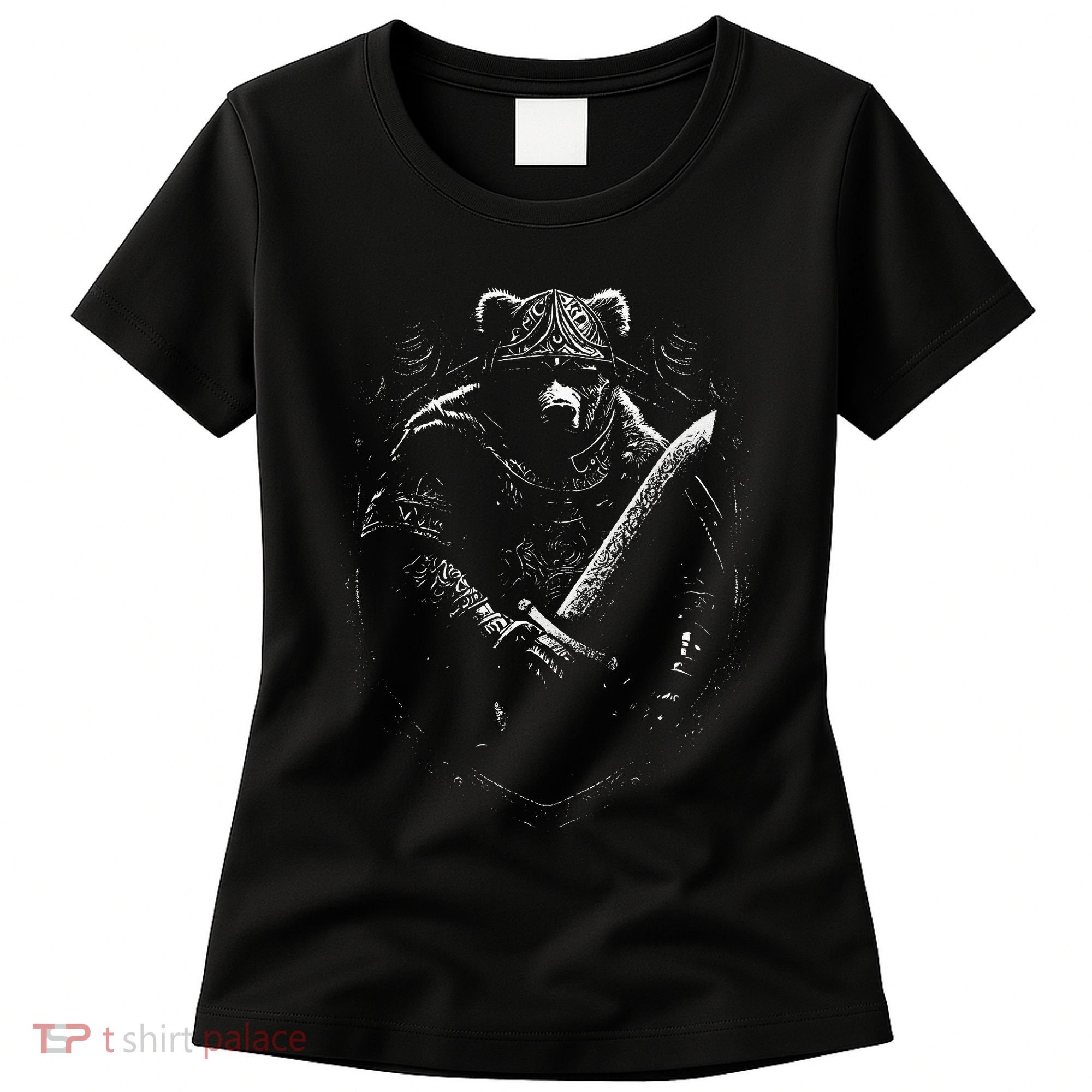 Berserker Bear Warrior Odin Norse Mythology Vikings Women's T-Shirt