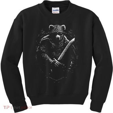 Berserker Bear Warrior Odin Norse Mythology Vikings Kids Sweatshirt