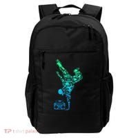 Breakdancer Breakdancing With Hip Hop Dance Music Boombox Backpack thumb 0