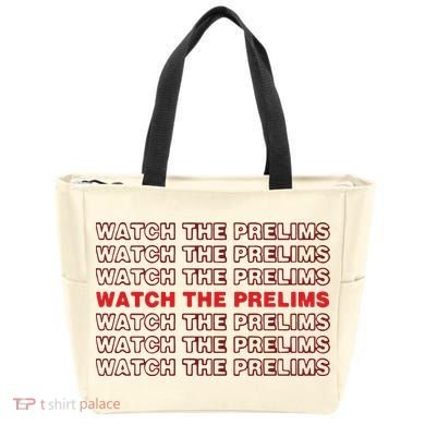 Brawler Bible Watch The Prelims Tote Bag