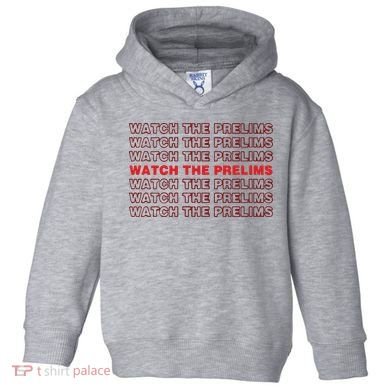 Brawler Bible Watch The Prelims Toddler Hoodie