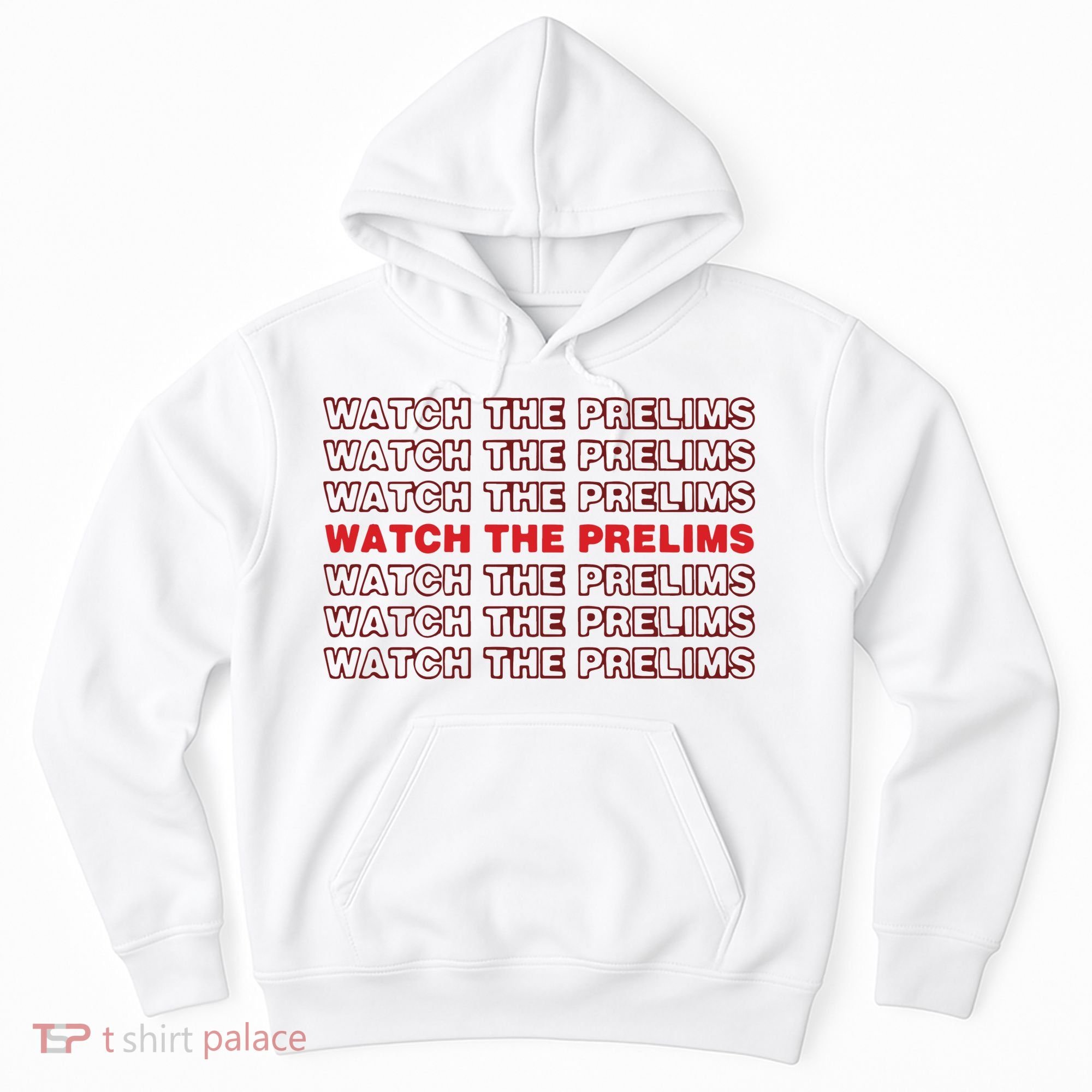 Brawler Bible Watch The Prelims Hoodie