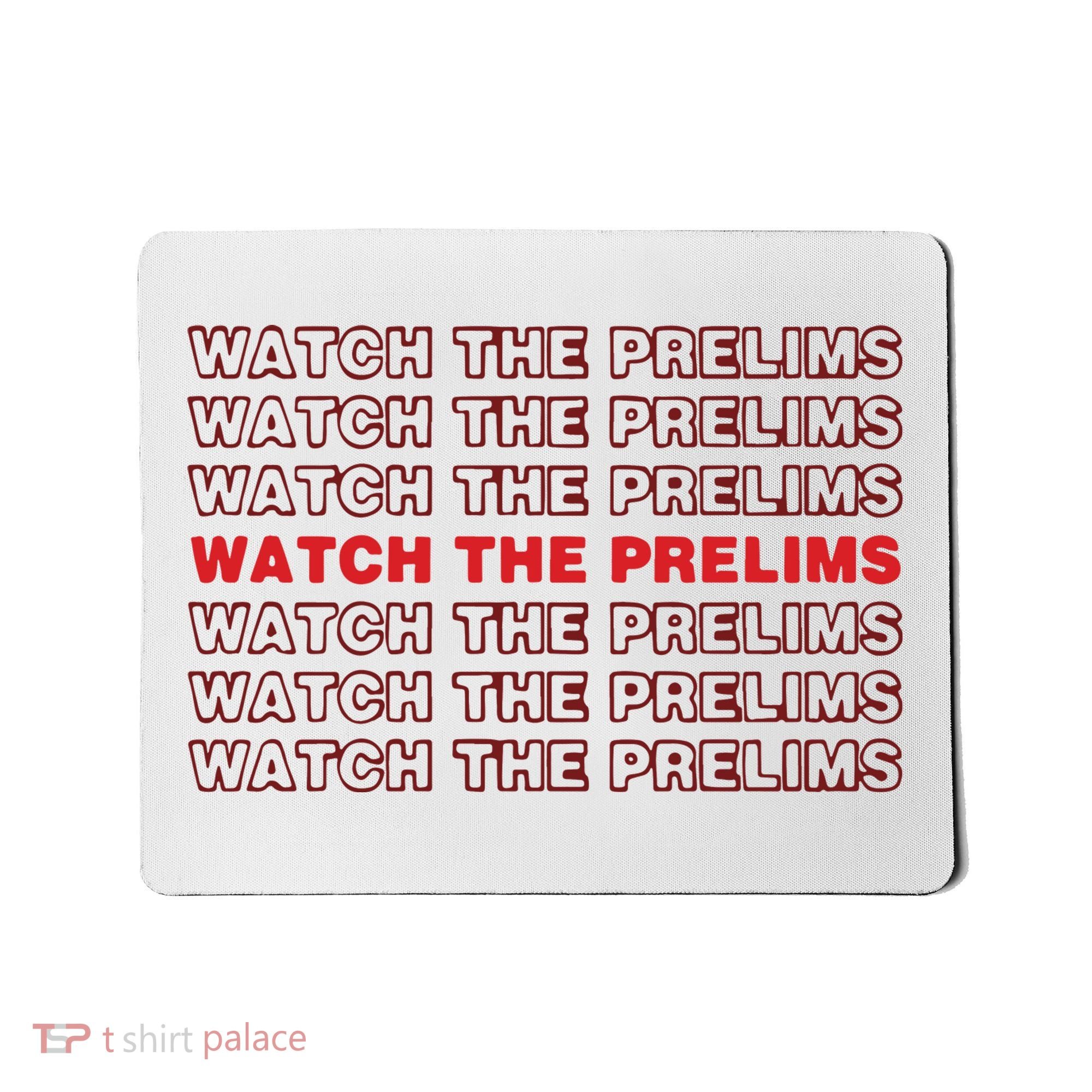 Brawler Bible Watch The Prelims Mousepad
