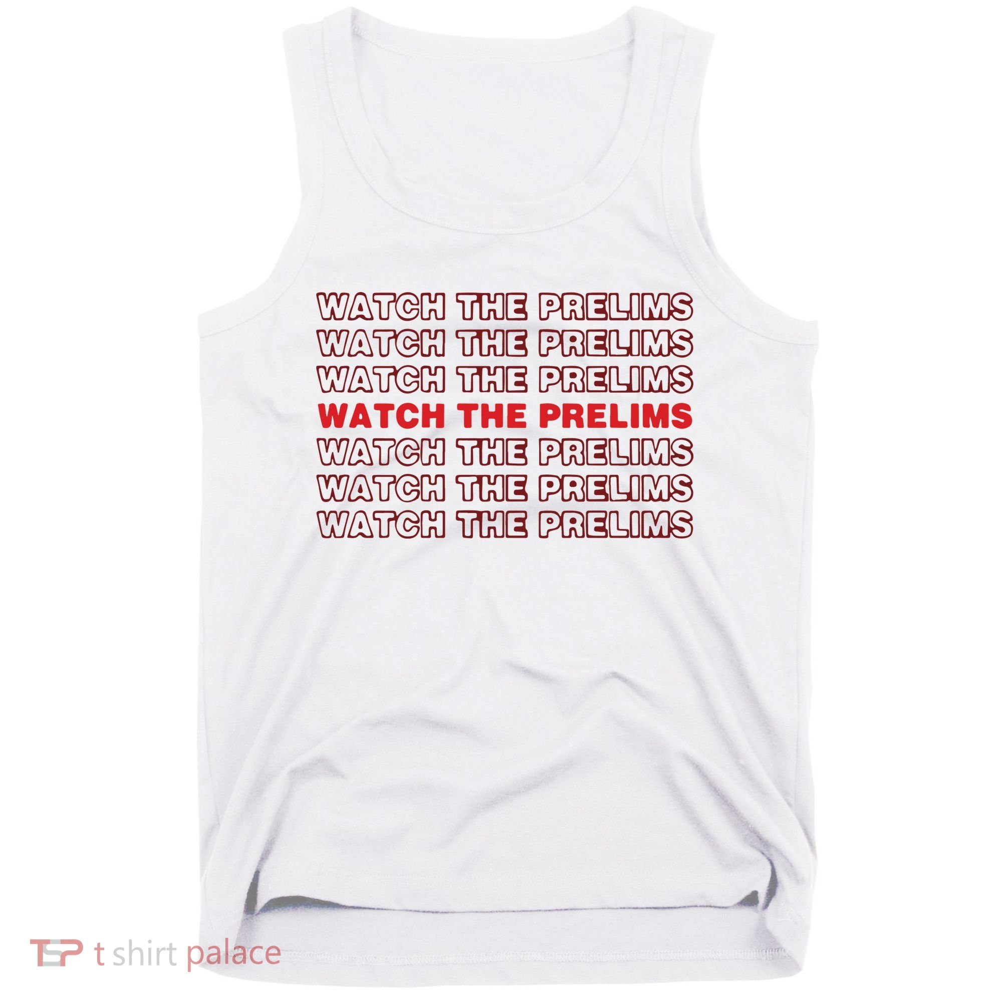 Brawler Bible Watch The Prelims Tank Top