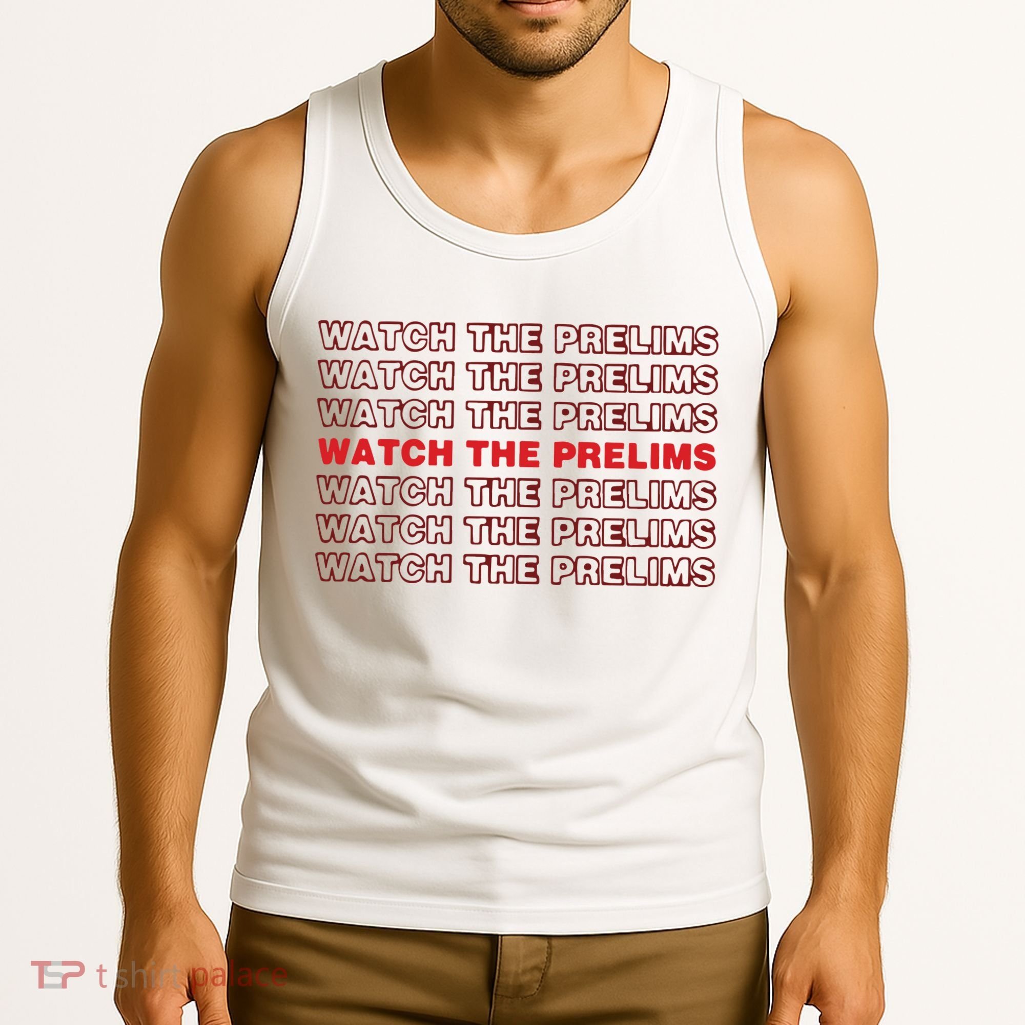 Brawler Bible Watch The Prelims Tank Top