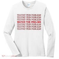 Brawler Bible Watch The Prelims Women's Long Sleeve Shirt thumb 0