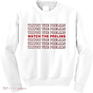 Brawler Bible Watch The Prelims Kids Sweatshirt